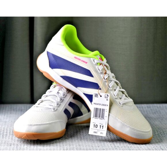 New! Size: 11 Men/12 Women | Adidas Predator League Indoor Soccer Unisex| ID3780 main image 10